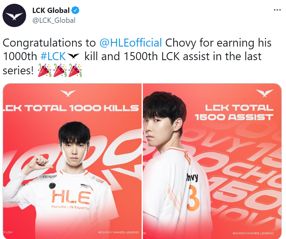 八戒体育-GEN官推分享Chovy：与其要求你相信我，不如用表现征服你(lckgrf战队)