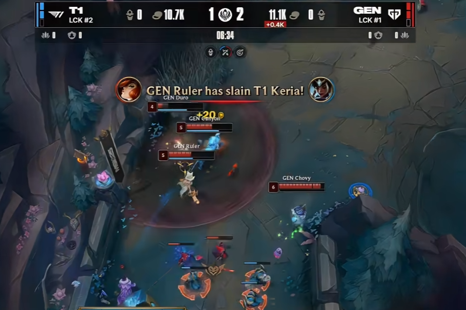 LOL-MSI：四战全胜强势登顶，GEN3-2击败T1成功卫冕MSI冠军(msi决赛第四局)